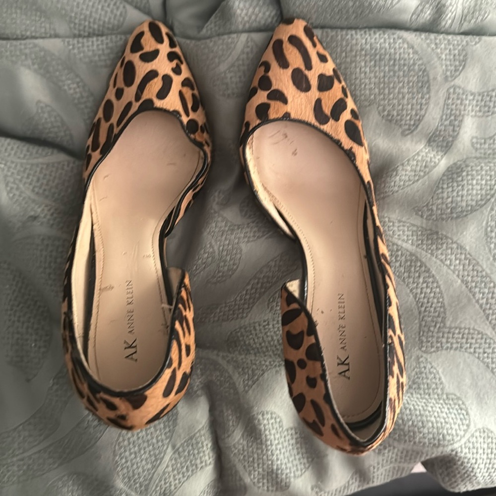 Leopard heels